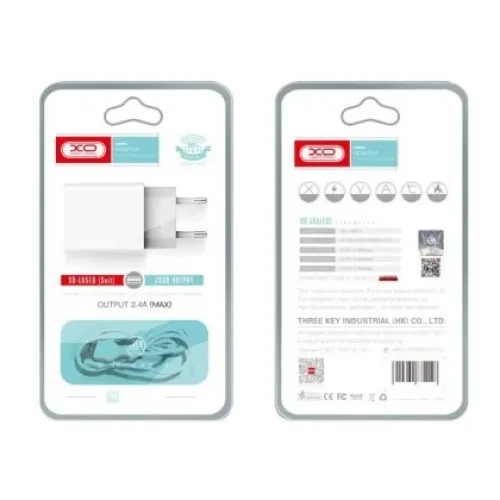 Incarcator retea USB 2.4A cu cablu compatibil Lighting (Iphone ) — imaginea 2