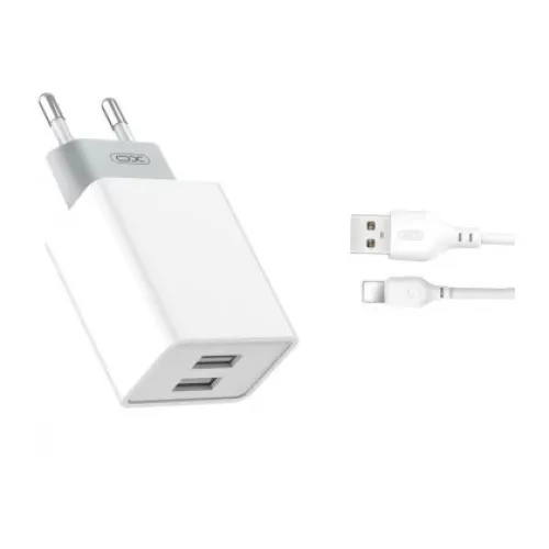 Incarcator retea USB 2.4A cu cablu compatibil Lighting (Iphone )