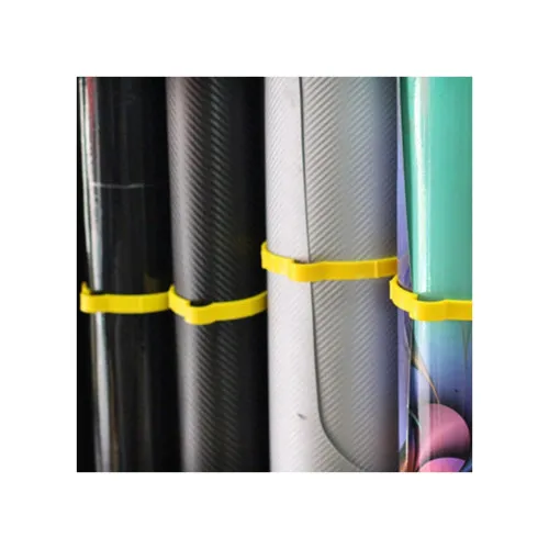 Inel plastic fixare rola folie / autocolant mare Ø 11cm — imaginea 4