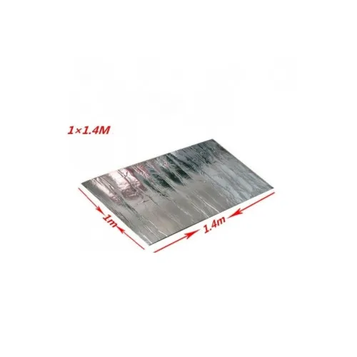 Insonorizant auto aluminiu cu adeziv grosime 15 mm 1.4 m x 1 m