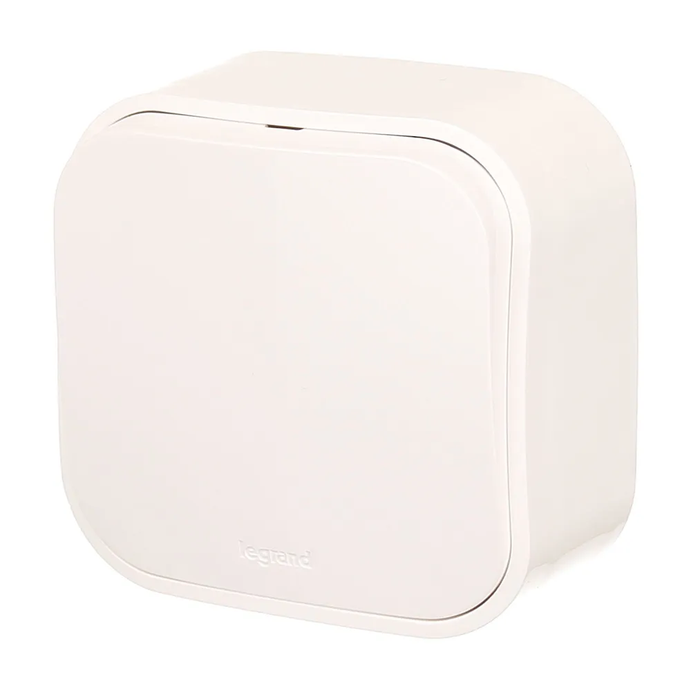 Intrerupator cap scara dublu Legrand Forix, montaj aplicat, interior, IP20, alb