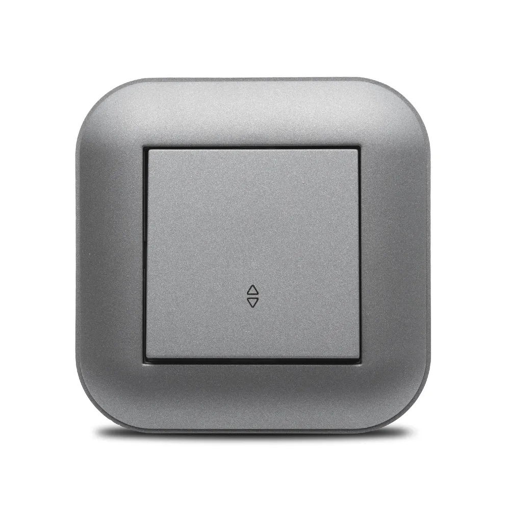 Intrerupator cap scara simplu Ovivo Loft, clasic, IP20, gri