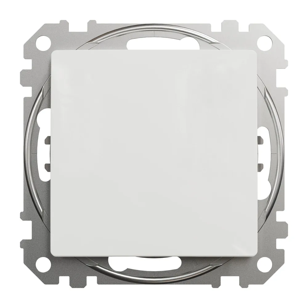 Intrerupator cu revenire Sedna New, modular, IP20, alb