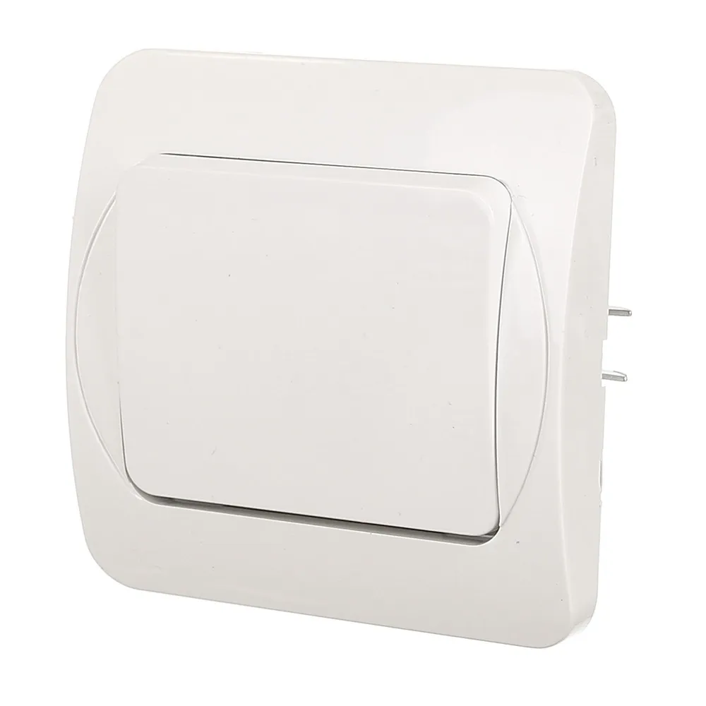 Intrerupator simplu Quatric Praktic, clasic, IP20, alb