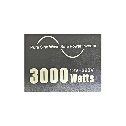 Invertor profesional 3000W 12V-220V 50 Hz Pur sinusoidal "Pur sine wave" — imaginea 5