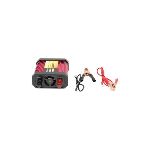 Invertor tensiune auto 12V 220V 300W cu port USB 5V 1A — imaginea 2