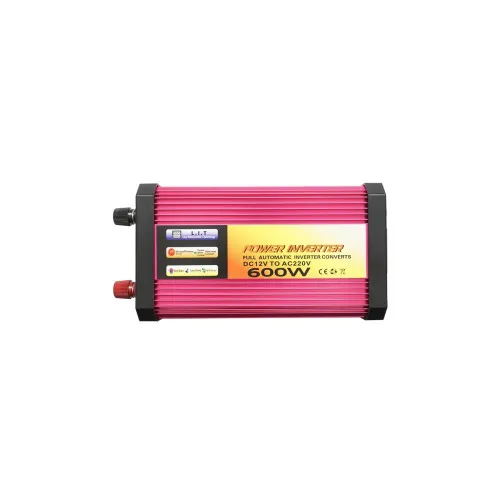 Invertor tensiune auto 12V 220V 600W putere maxima 2000W unda sinusoidala modificata cu USB si ecran LCD — imaginea 3
