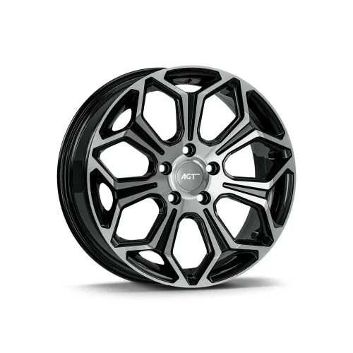 Jante AGT 16x6.5 ET40 5x112 diamond cut compatibile Volkswagen Mercedes Seat Skoda Cupra Cod: AGT 16263-1177