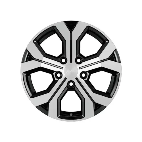 Jante AGT 17x6.5 ET40 5x114.3 negru polish compatibile Dacia Renault Nissan Toyota Cod: AGT 17260-1491 — imaginea 2