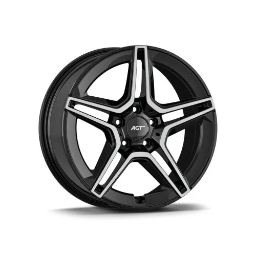 Jante AGT 17x7.5 ET38 5x112 diamond cut compatibile Mercedes Volkswagen Audi Seat Skoda Cupra Cod: AGT 17273-1114
