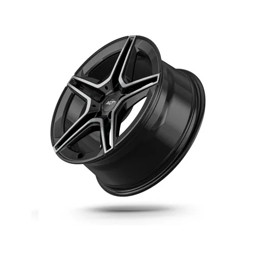 Jante AGT 17x7.5 ET38 5x112 diamond cut compatibile Mercedes Volkswagen Audi Seat Skoda Cupra Cod: AGT 17273-1114 — imaginea 3