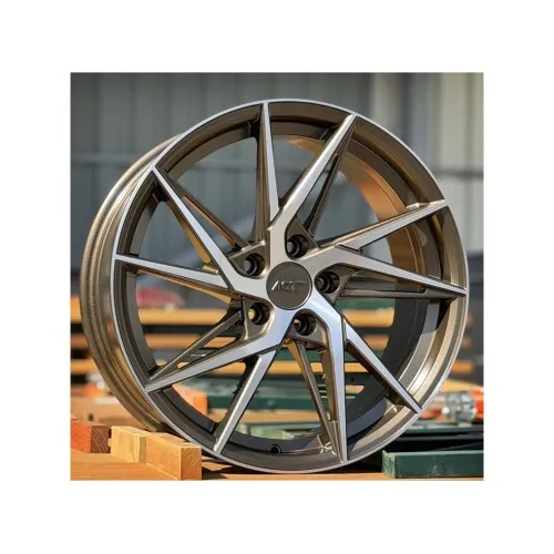 Jante AGT 18x8 ET35 5x114.3 bronz polish mat compatibile Dacia Renault Toyota Nissan Infinity Mitsubishi Suzuki Cod: AGT 18259-0180 — imaginea 3