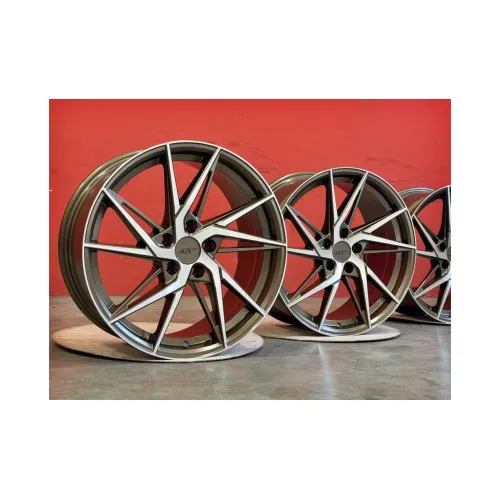 Jante AGT 18x8 ET35 5x114.3 bronz polish mat compatibile Dacia Renault Toyota Nissan Infinity Mitsubishi Suzuki Cod: AGT 18259-0180 — imaginea 4
