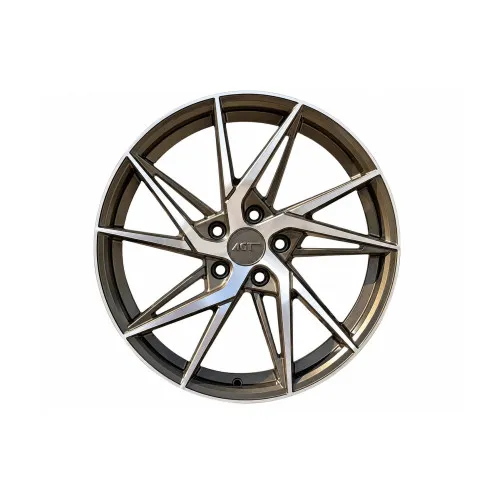 Jante AGT 18x8 ET35 5x114.3 bronz polish mat compatibile Dacia Renault Toyota Nissan Infinity Mitsubishi Suzuki Cod: AGT 18259-0180 — imaginea 2