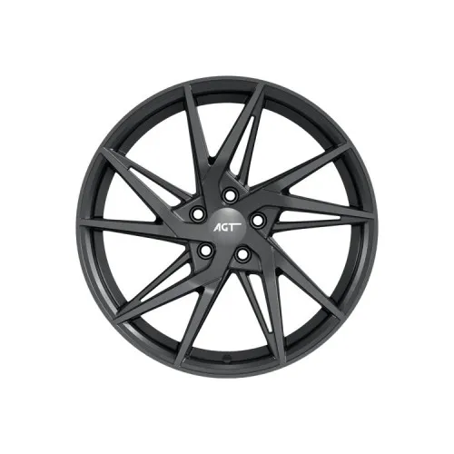 Jante AGT 18x8 ET35 5x114.3 gri antracit hyper black compatibile Dacia Renault Toyota Nissan Infinity Mitsubishi Suzuki Cod: AGT 18259-0179 — imaginea 2