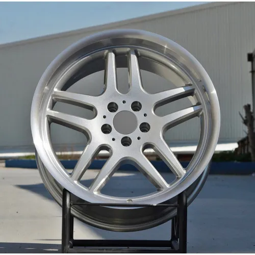 Jante AGT 19x8.5 ET20 fata 19x9.5 ET20 spate 5x120 argintiu diamond cut compatibile BMW Cod: AGT 19257 — imaginea 2