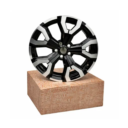 Jante auto originale Dacia Rasan 19x7J 5x114.3 ET31 negru diamond cut compatibile Dacia Duster III Bigster Renault — imaginea 3