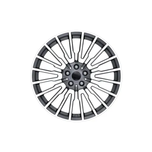 Jante DY1050 KM 20x8.5 20x9.5 5x112 compatibile BMW gri antracit diamond cut — imaginea 2