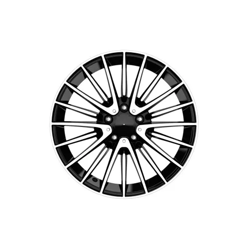 Jante DY1079 19x8 19x9 5x112 diamond cut compatibile Mercedes — imaginea 2