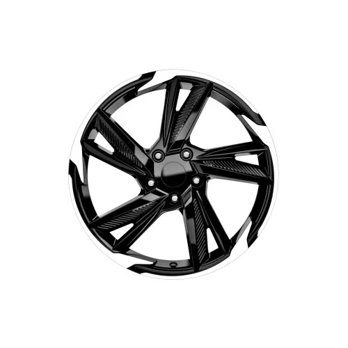 Jante DY1208 KM 18x8 5x108 ET45 compatibile Citroen Fiat Opel Peugeot Ford Jaguar Land Rover Volvo — imaginea 2