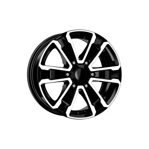 Jante DY1226 KM 16x7 6x130 ET45 diamond cut compatibile autoutilitare Mercedes Sprinter, Volkswagen Crafter
