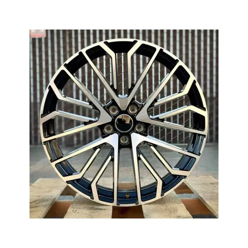Jante DY1647 KM 17x7.5 5x112 ET40 negru polish diamond cut compatibile Volkswagen Audi Seat Skoda Cupra — imaginea 5