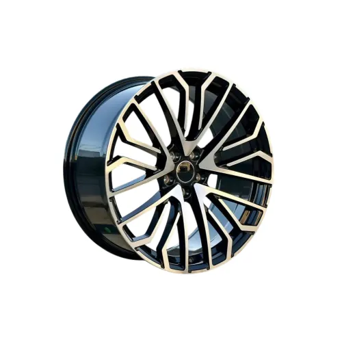 Jante DY1648 KM 18x8 5x112 ET40 negru polish compatibile Audi