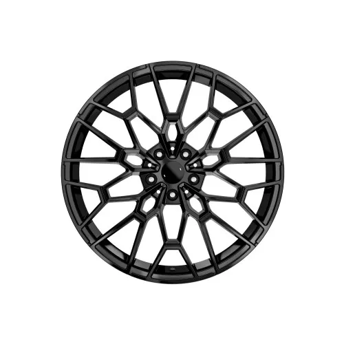 Jante DY1650 KM 20x9 fata 20x10 spate 5x120 ET30 ET40 negru lucios compatibile BMW — imaginea 2