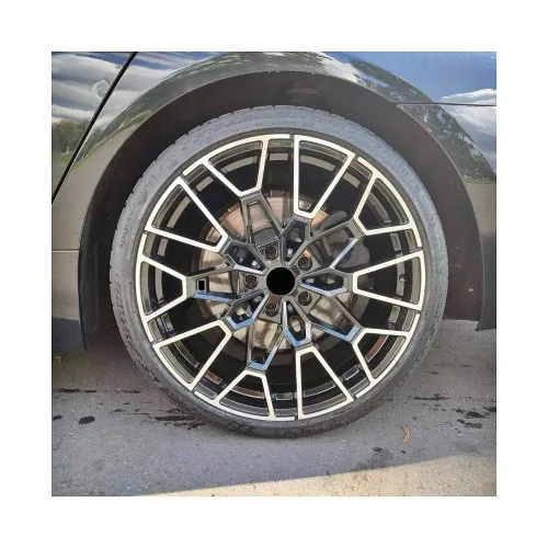 Jante DY1650 KM 20x9 fata 20x10 spate 5x120 ET30 ET40 negru polish compatibile BMW — imaginea 4