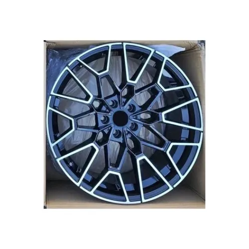 Jante DY1650 KM 20x9 fata 20x10 spate 5x120 ET30 ET40 negru polish compatibile BMW — imaginea 2