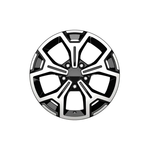 Jante DY356 KM 16x7 5x114.3 ET40 diamond cut compatibile Dacia, Renault, Nissan, Toyota — imaginea 2
