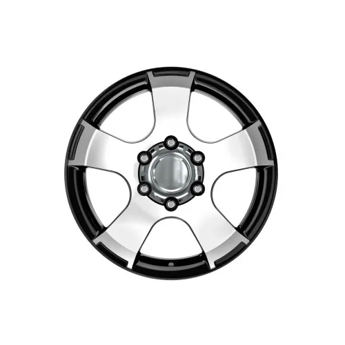 Jante DY366 KM 16x8 6x139.7 ET25 negru polish diamond cut compatibile Ford Toyota Nissan Mitsubishi — imaginea 2