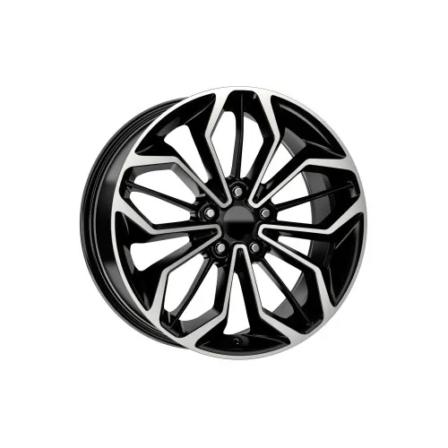 Jante DY397 KM 17x7.5 5x108 ET45 negru polish compatibile Ford, Jaguar, Land Rover, Volvo