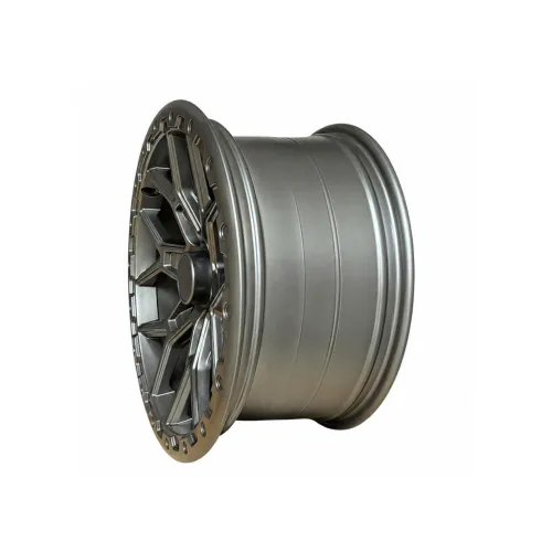 Jante DY411 KM 17x9 6x139.7 ET -12 gri mat antracit compatibile Ford Toyota Nissan Mitsubishi — imaginea 3