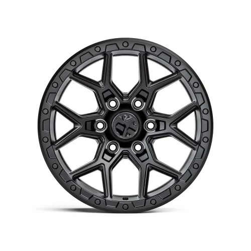 Jante DY411 KM 17x9 6x139.7 ET -12 negru compatibile Ford Toyota Nissan Mitsubishi — imaginea 2