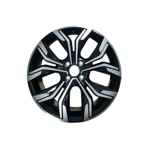 Jante DY666 KM 16x6.5 4x100 ET35 negru polish compatibile Dacia, Renault, Opel, Nissan — imaginea 3