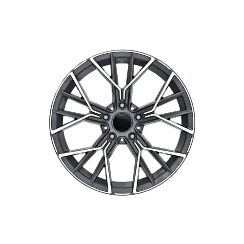 Jante DY710 KM 20x8.5 20x9.5 5x112 compatibile BMW 5x112 gri antracit diamond cut — imaginea 2