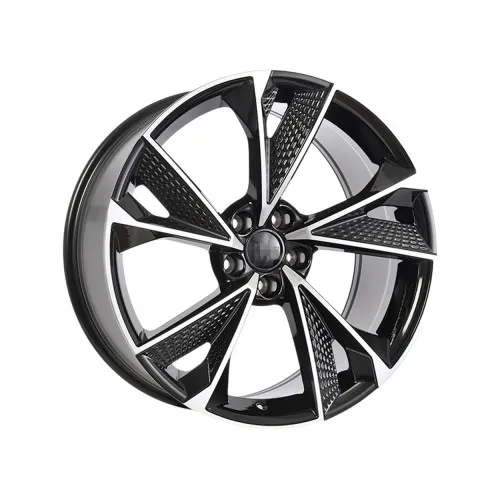 Jante DY807 KM 17x7.5 5x120 ET35 diamond cut compatibile Volkswagen Transporter T5 T6 T7 Amarok Touareg R5