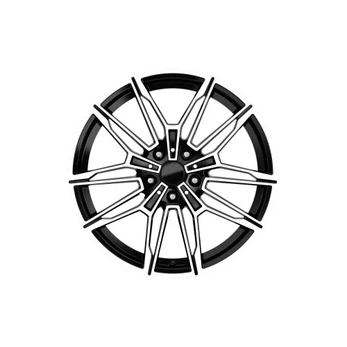 Jante DY928-1 KM 18x8 5x120 ET30 negru polish compatibile BMW — imaginea 2