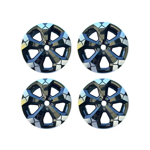 Jante originale Dacia Tagasan semidiamantat 18x6.5J 5x114.3 ET32 negru semidiamond cut compatibile Dacia Duster III Bigster — imaginea 3