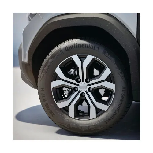 Jante originale Dacia Tergan 17x6.5J 5x114.3 ET32 negru diamond cut compatibile Dacia Duster III Bigster — imaginea 2