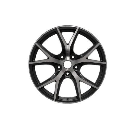 Jante PDW 18x7 5x112 ET35 negru polish compatibile MG, MINI, Cupra, Audi, BMW, Volkswagen, Mercedes, Skoda, Seat — imaginea 2
