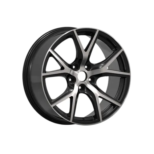 Jante PDW 18x7 5x112 ET35 negru polish compatibile MG, MINI, Cupra, Audi, BMW, Volkswagen, Mercedes, Skoda, Seat