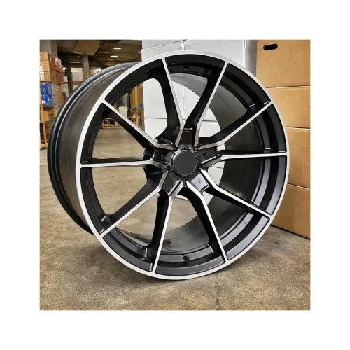 Jante PDW 18x8.5 5x112 ET38 negru polish compatibile Audi, BMW, Volkswagen, Mercedes, Skoda, Seat, Cupra — imaginea 3