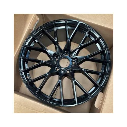 Jante PDW 19x8.5 fata 19x9.5 spate 5x112 ET25 ET33 negru lucios compatibile BMW NX / L95408R90 NX — imaginea 3