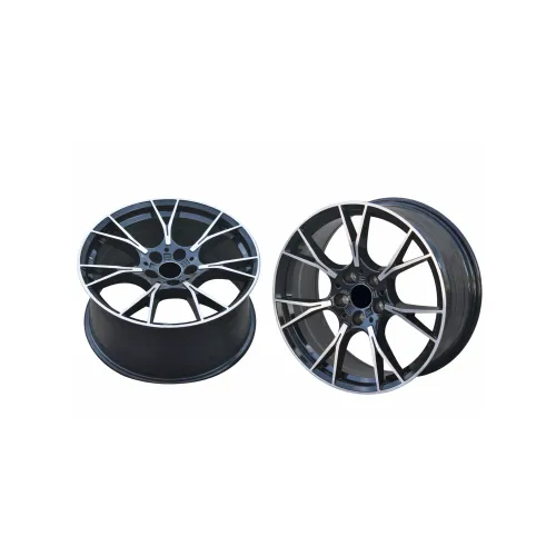 Jante PDW 19x8.5 fata 19x9.5 spate 5x112 ET25 ET33 negru polish compatibile BMW NX / L95407R92 NX — imaginea 6