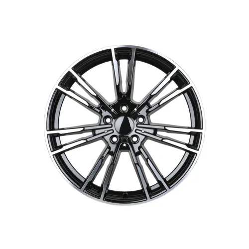 Jante PDW 19x8.5 fata 19x9.5 spate 5x112 ET28 ET35 negru polish compatibile BMW / L95380R74 NX — imaginea 2