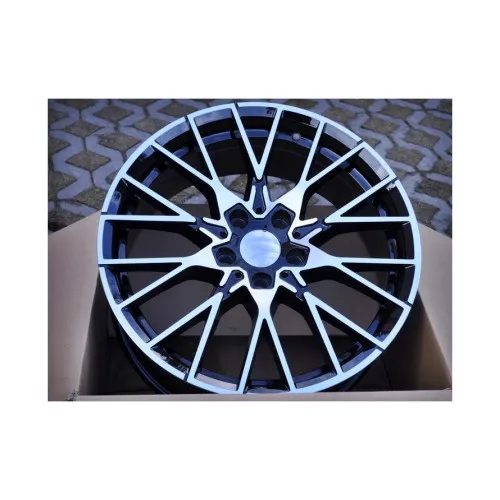 Jante PDW 20x8.5 fata 20x10 spate 5x112 ET25 ET33 negru polish compatibile BMW NX / LA5408R94 NX — imaginea 3