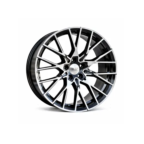 Jante PDW 20x8.5 fata 20x10 spate 5x112 ET25 ET33 negru polish compatibile BMW NX / LA5408R94 NX