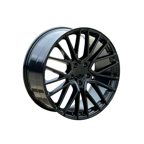 Jante PDW 20x9 fata 20x10.5 spate 5x130 ET50 ET64 negru lucios compatibile Porsche NX / LA5413R92 NX